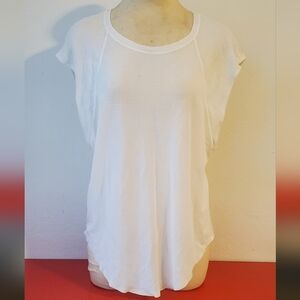 Lululemon white loose top size 6